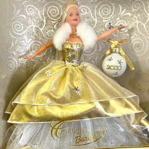 2000 Rare Limited addition, collectible Barbie Holiday doll.
